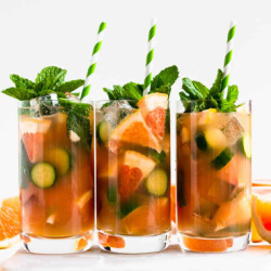 Grapefruit Mint Vodka Spritz